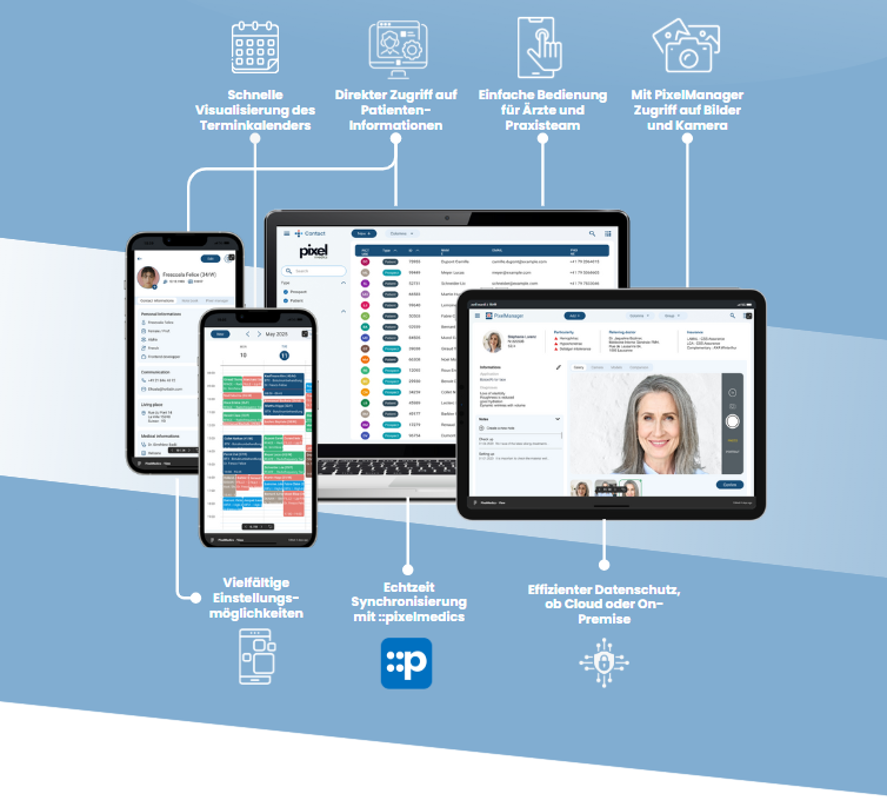::pixelmedics Praxis-APP